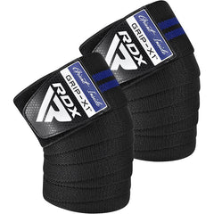 RDX Knee Support, Black-Blue