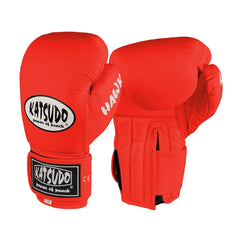 Katsudo Boxhandschuhe Hawk, rot