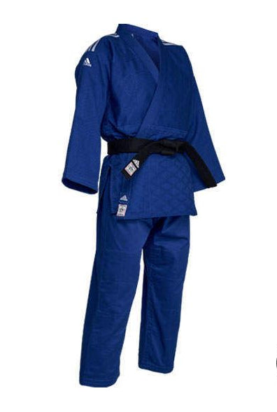 Adidas JU kimono Champion III IJF Slim fit 750g, modré