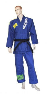 Adidas JJ kimono Brazil 450g, modré