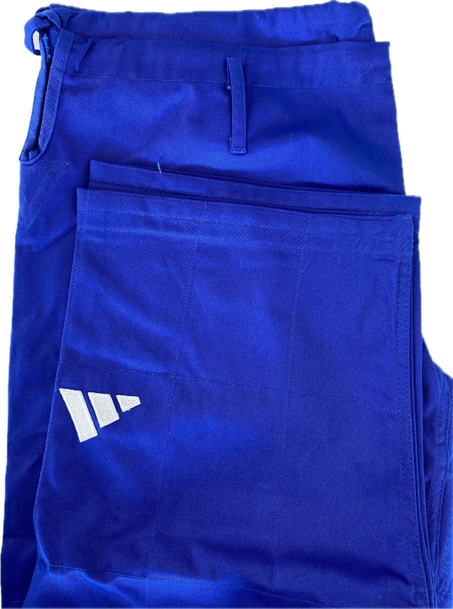 Adidas JU kimono Champion III SVK Slim fit 750g, modré