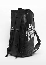Adidas koženková judo taška, čierna