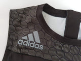 Adidas pánsky vzpieračský dres Leistung, čierny