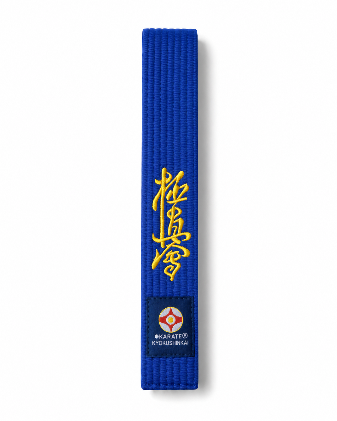 Katsudo Kyokushin karate pojas, plavi