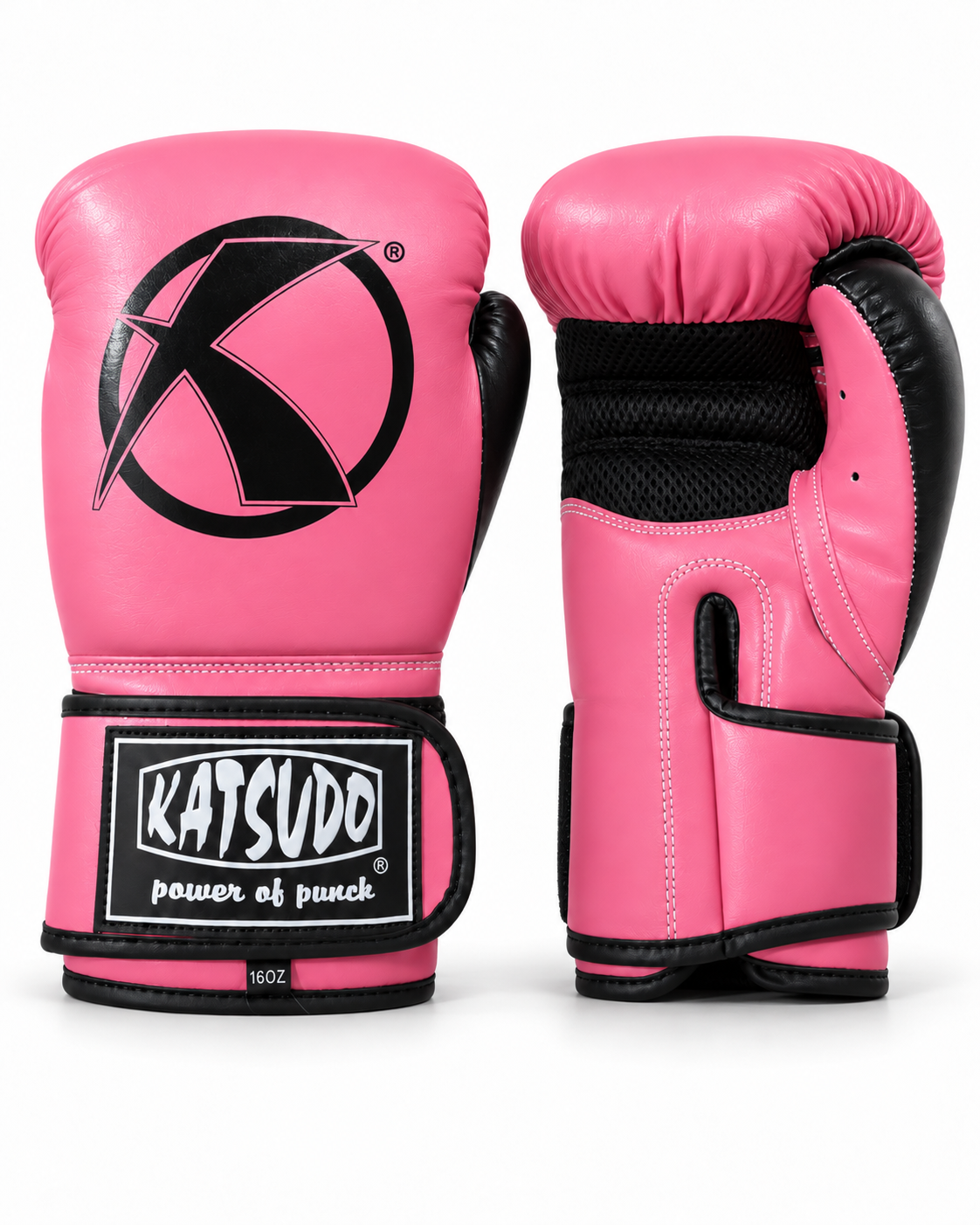 Katsudo boxing gloves Bloom, pink-black