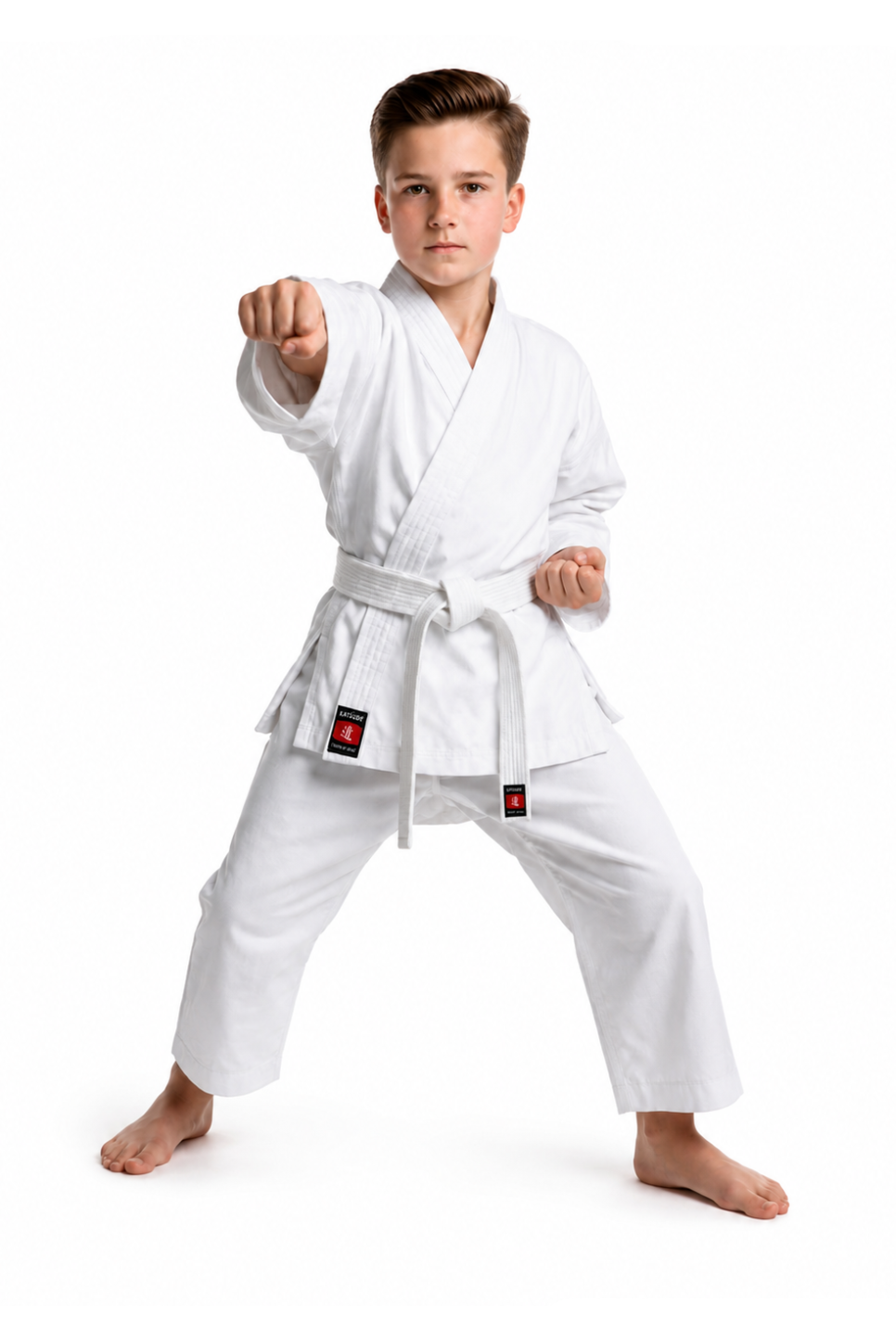 Katsudo dječije judo kimono Rei 350g, bijelo