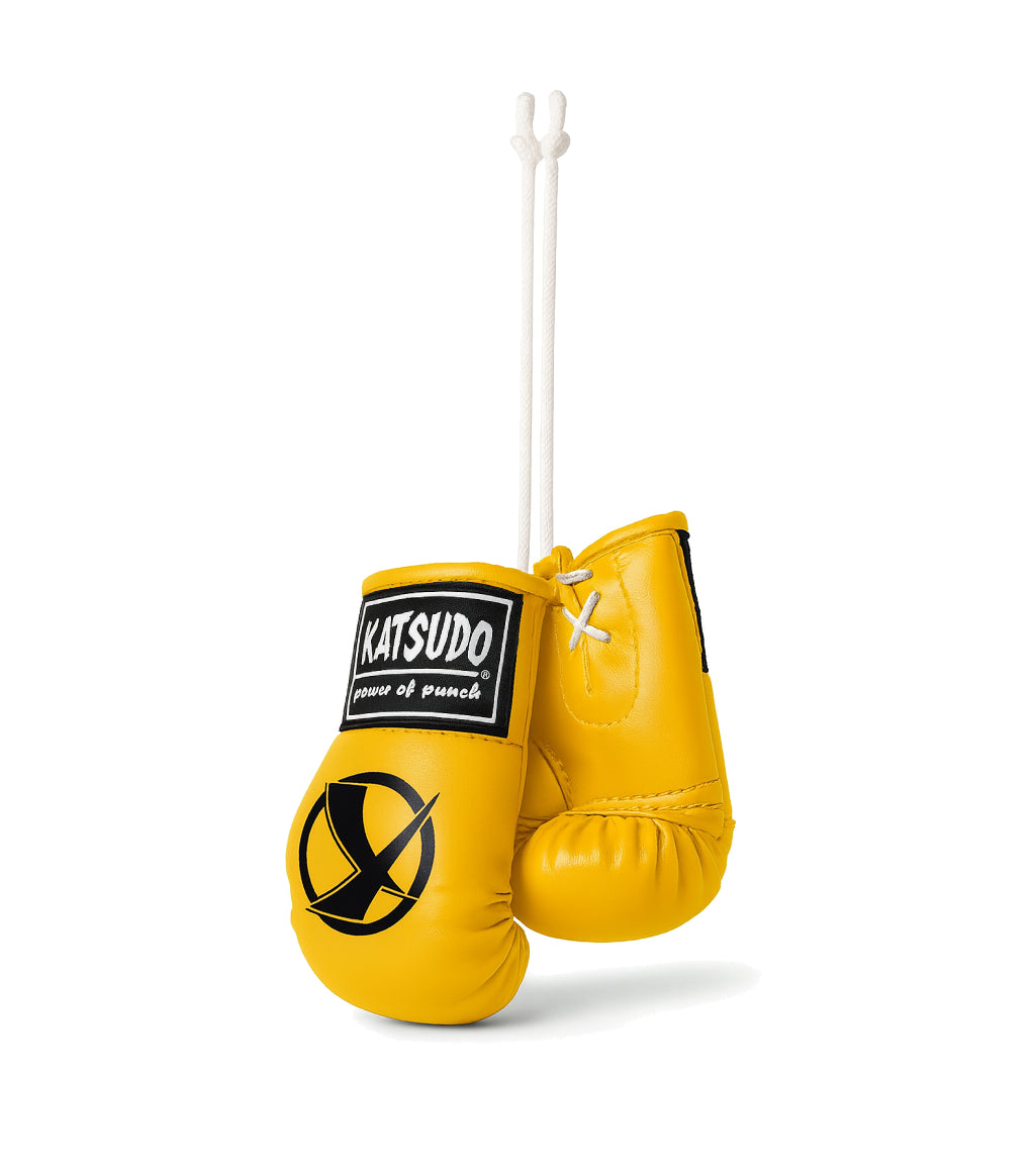 Katsudo miniatúra box rukavíc Miniglo 2.0, žltá