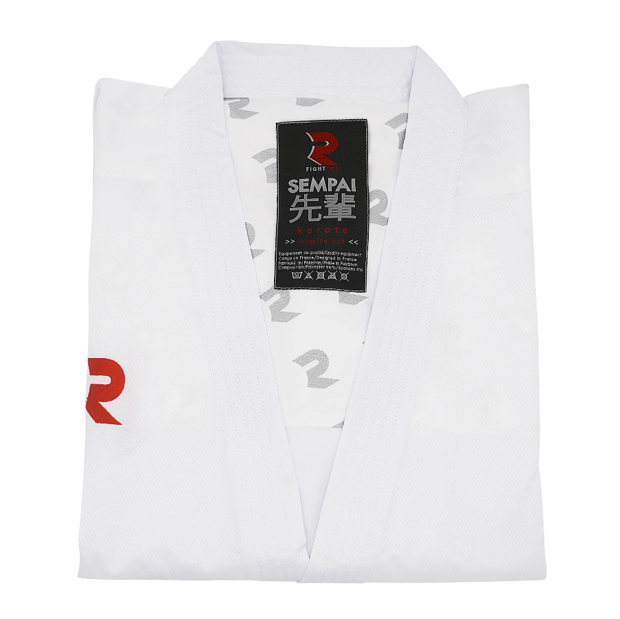Fight Art KA kimono Sempai WKF 120g, biele