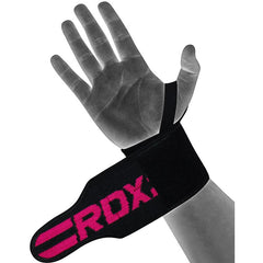 RDX Professional Gym Wrist Wraps, Pink